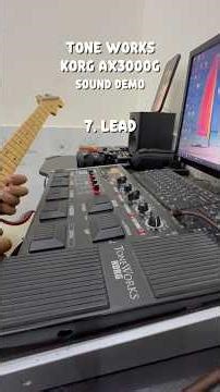 Tone Works Korg Ax3000G - Sound Demo
