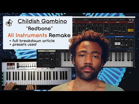 Childish Gambino - Redbone (All Instruments Deconstructed)