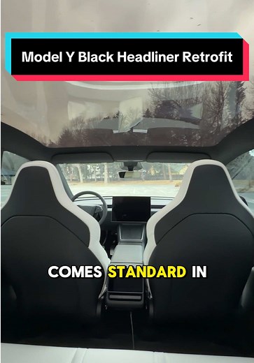 Upgrading the Headliner in My Model Y Performance! 😳🚗