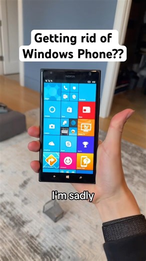 Getting rid of Windows Phone?? #windows #microsoft #techtok