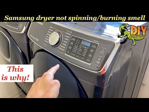 Dryer not starting or spinning - Jammed/humming