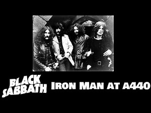 Black Sabbath - Iron Man at A440