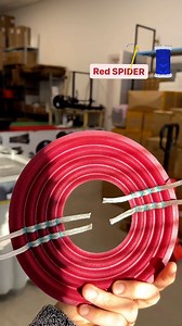 RED STRONG SPIDER designed and manufactured to allow maximum elasticity and resistance over time. Hand-sewn at #gsaudio. 👉🏻 excursion greater than 40% compared to many linear spiders 👉🏻 singles without braids also available with 8 or 12 flat tinsels Buy on www.gsaudio.it #reel #spider #caraudio #accessories #design #red #color #handsewn #tinsel #customcars #caraudioaddict #caraudiolife #sound #italy #music #madeinitaly #ijustwannabang #sparkinnovations #deafbonce | GS AUDIO Italy