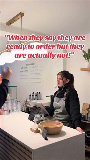 POV: they’re still explaining the order 😐☕️. #barista #pov #relatablevideos #customerservice