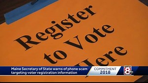 Watch out for voter registration phone scam