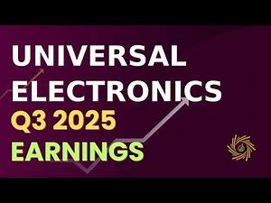 Universal Electronics Inc UEIC Q3 2025 Earnings Call