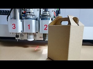 CNC CARTON CUTTING MACHINE | Cutting Custom Cardboard Boxes
