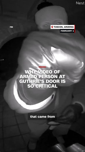 The FBI released surveillance footage today from outside Nancy Guthrie's front door taken the night she disappeared from her Arizona home. CNN's Jake Tapper breaks down why the doorbell camera footage is such a huge break for the case. Follow live updates: https://cnn.it/4aqWtnA | CNN