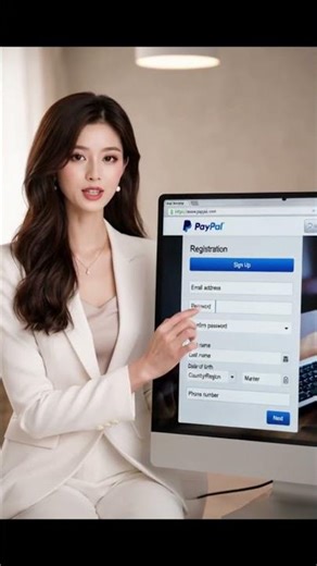 Tutorial video on how to create a paypal account