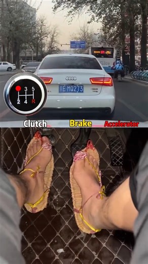 Clutch Brake Accelerator Explained in 15 Seconds 🚗 #youtubeshorts #safedriving