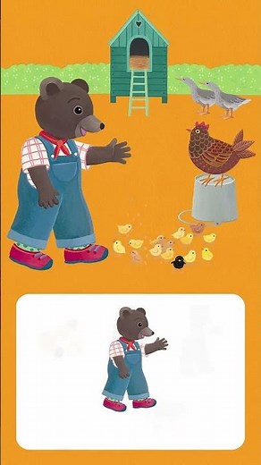 Petit Ours Brun et les poussins #4ans #3ans #enfants #apprendre #enfance #5ans #histoire #eveil