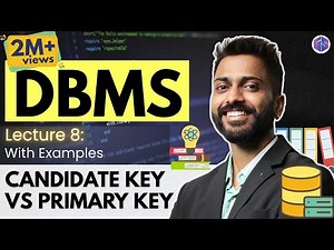 What is Candidate and Primary key Video Lecture | Crash Course: Computer Science Engineering (CSE)