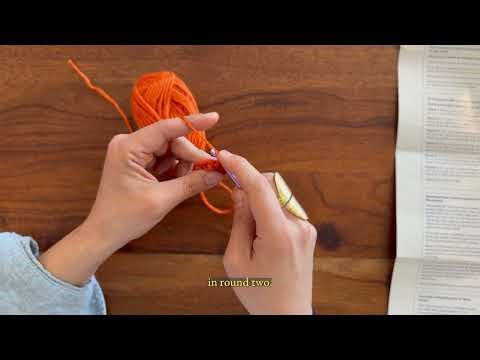 How to Crochet the Flower Center 🌺🌞