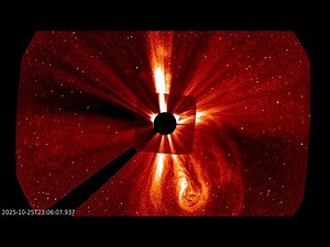 20251026 Sun Waves | CME | Solar wind ( SOHO )