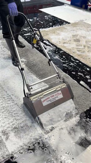 Matted shag rug? We can bring it back #RugCleaning #BeforeAndAfter #Transformation