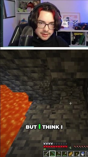 Building a Nether Portal With Buckets: First Time! #shorts