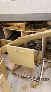 Wooden kitchen Problem | Kuka Aluminium