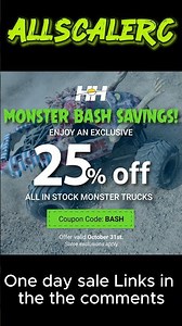 RC Monster Truck Sale! #sale #automobile #rccars #monstertruck