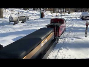 Plowing NEWX Railroad Snow 12 16 25