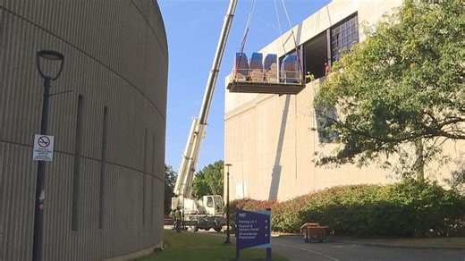 GALLERY: Rocket simulator lands at the Rochester Museum and Science Center