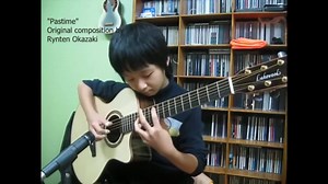 Sungha's Fingerstyle Journey # 3 Uploaded January, 2009. Age 12. "Pastime" Original composition by Rynten Okazaki | Sungha Jung (Official Fan Page)