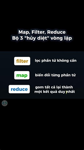 🔥 3 hàm thay cả đống vòng lặp 🔁 #coding #laptrinh #tech #javascript #IT