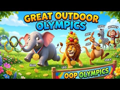 The Great Outdoor Olympics 🏆 | Funny Animal Sports Day | Kids Cartoon Movie