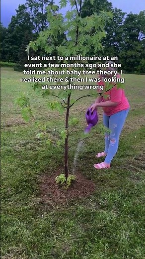 Imagine planting a baby tree
