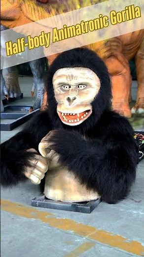 Half-body Animatronic Gorilla