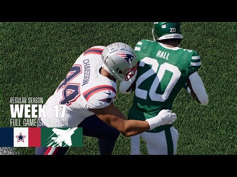 Patriots vs. Jets | 2025-26 Season Week 17 | Madden NFL 26 Simulation