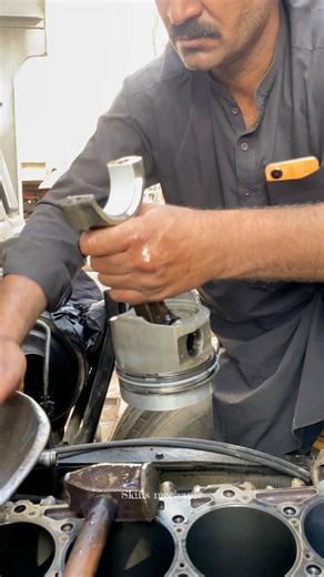 Brilliant piston fitting skills #shortsfeed #UnitedStates #usa #automobile #mechanical #fypageシ #fb #usalife #fb | Pro Engineer