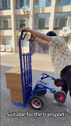 Electric Hand Truck Demo | Effortless Heavy Load Moving for Warehouses & Delivery