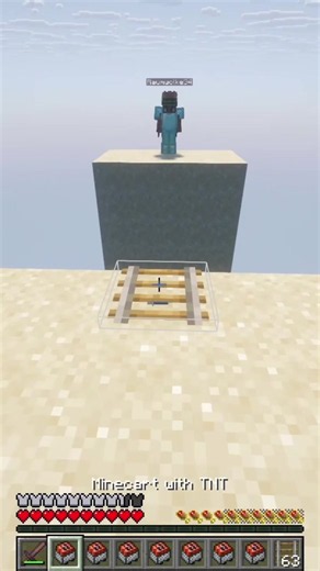 TNT Tower Minigame in Minecraft