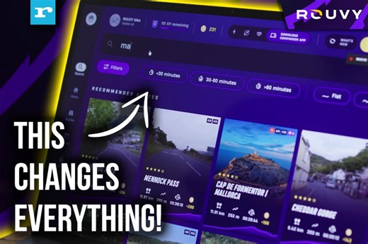 Rouvy revamped! Now with AI, new routes and easier navigation, we take a look at what's changed