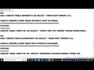 Day 13 ORACLE SQL PL SQL 9 00 AM IST by Mr Sudhakar L720P HD