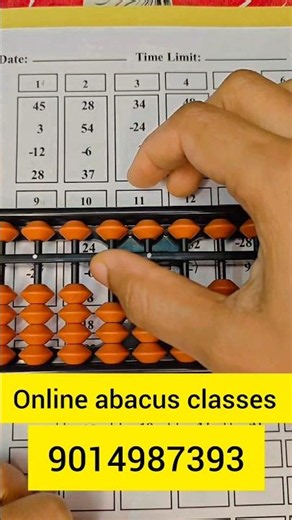 contact me for online abacus classes 🧮 #abacus #education#brainlearning#braindevelopment #kidscourse
