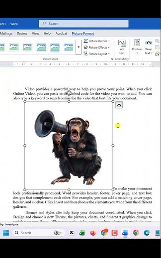 Text Wraps Around Image Shape | The text matches the shape of the image #beginnercomputertutorial