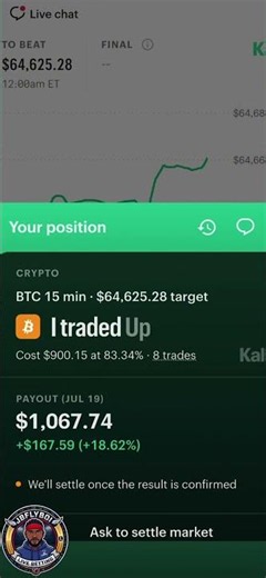 Stop Overtrading: $500 in 15 Minutes on Kalshi #Kalshi 📊 #BTC #crypto