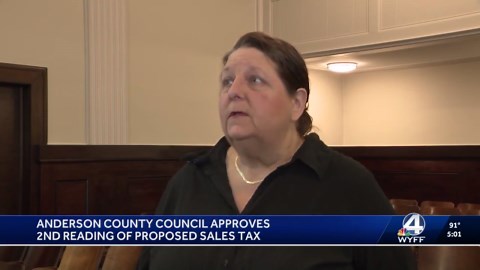 Anderson County approves 2nd reading of proposed sales tax