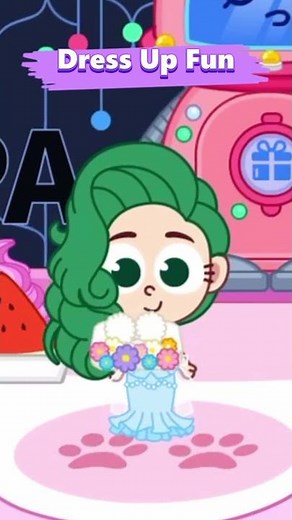 Dress Up Magic in Papo World, Avatar Maker & Princess Style, Kids Game