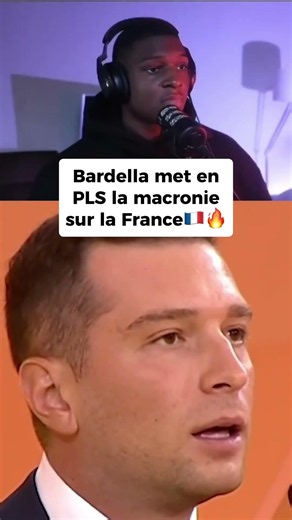 Bardella dit ses 4 vérités à la Macronie ! #bardella #macron #rassemblementnational