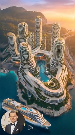 Tower design / view / Concept on Instagram: "✨A floating masterpiece of modern luxury… 🌿Where futuristic towers, ocean views, and world-class design come together to redefine coastal living… 😍Luxury isn’t a place — it’s a lifestyle… #architecture #towerarchitecture #towerdesign #modernarchitect #america"