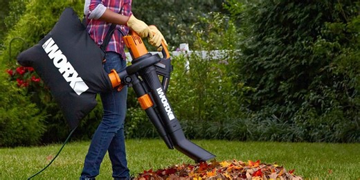 Blow it, bag it, mulch it with Worx's 12A 350 CFM Trivac at $79 (Reg. $100), more from $34