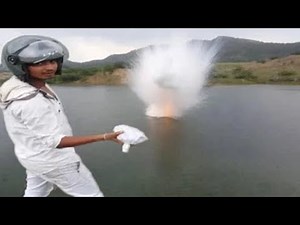 The boy died of throwing a kilo of sodium into the river