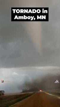 Tornado on the Ground Near Amboy, Minnesota