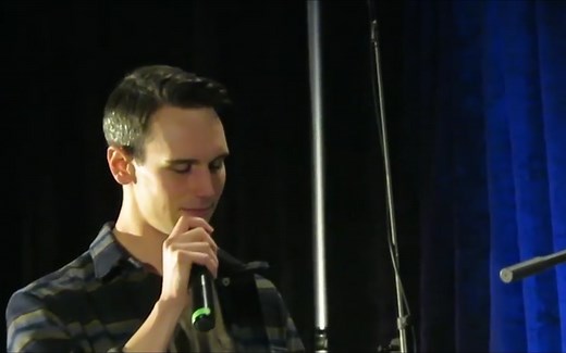 Cory Michael Smith singing "Purple Rain"