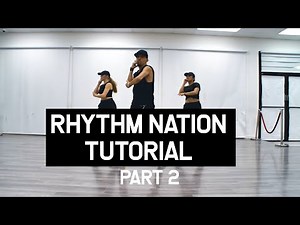 Janet Jackson - Rhythm Nation Dance Tutorial [Part 2]