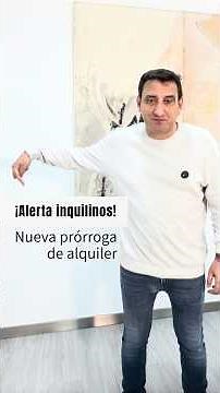 Así funciona la nueva prórroga obligatoria de alquileres #españa