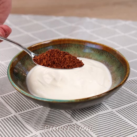 Mix yogurt with coffee! You will make it every day! | Simple Food - videos and recipes