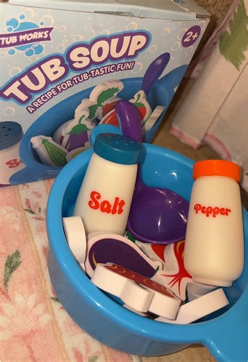 Tub Soup Fun bath Toys Click The cart to purchase 👇🏼🛒👇🏼🛒👇🏼 #bathtoys #bathfun